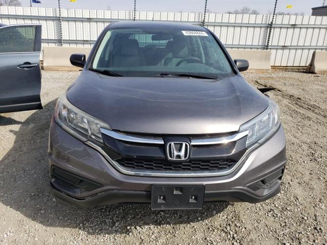 2HKRM3H32GH507099 - 2016 HONDA CR-V LX GRAY photo 5