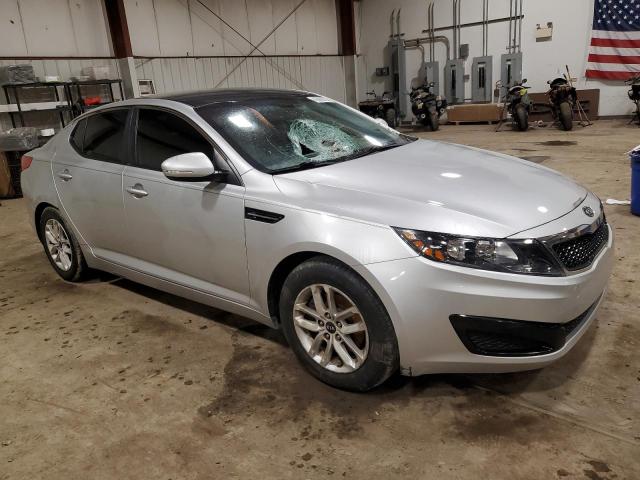 KNAGM4A72B5078059 - 2011 KIA OPTIMA LX SILVER photo 4