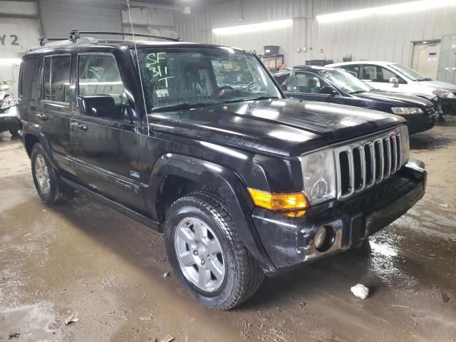 1J8HG48K47C659521 - 2007 JEEP COMMANDER BLACK photo 4