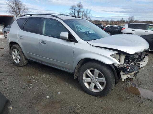 JN8AZ08W47W653431 - 2007 NISSAN MURANO SL SILVER photo 4