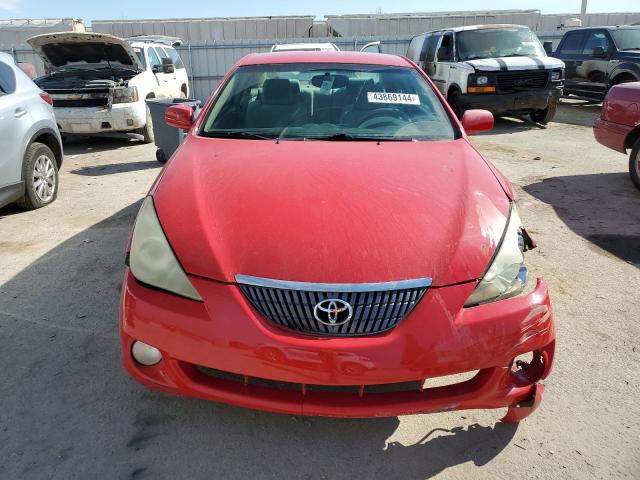 4T1CA38P94U018102 - 2004 TOYOTA CAMRY SOLA SE RED photo 5