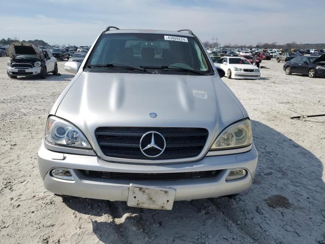 4JGAB57E14A508261 - 2004 MERCEDES-BENZ ML 350 SILVER photo 5