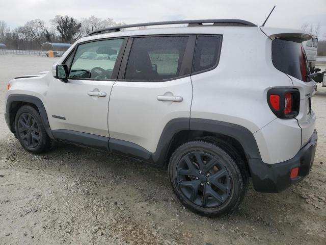 ZACCJABB7HPF76334 - 2017 JEEP RENEGADE LATITUDE SILVER photo 2