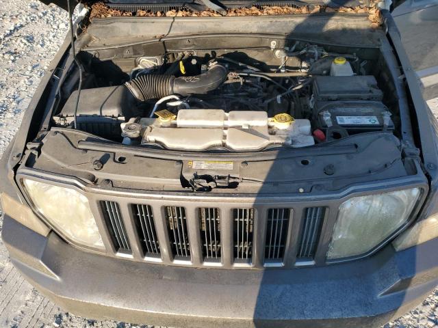 1C4PJLAK0CW111906 - 2012 JEEP LIBERTY SPORT GRAY photo 12