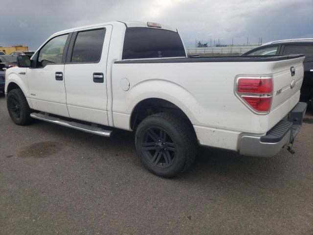 1FTFW1CT8BKD86372 - 2011 FORD F150 SUPERCREW WHITE photo 2
