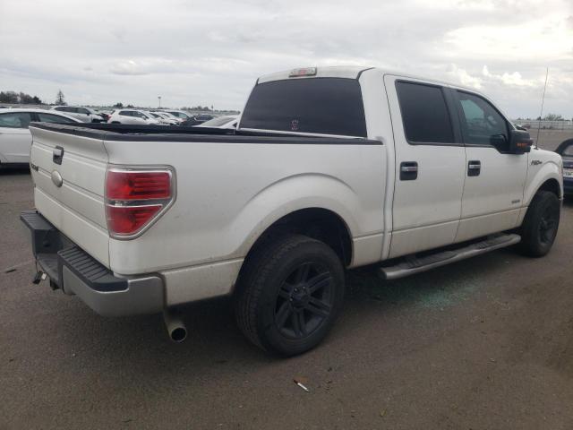 1FTFW1CT8BKD86372 - 2011 FORD F150 SUPERCREW WHITE photo 3