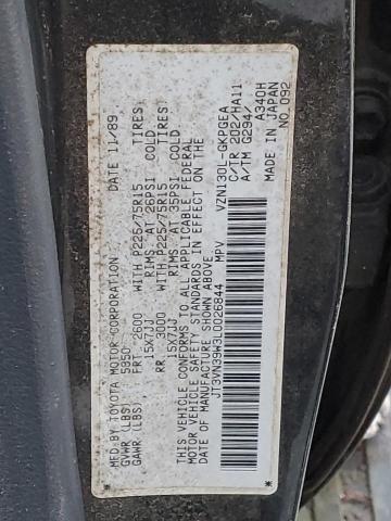 JT3VN39W3L0026844 - 1990 TOYOTA 4RUNNER VN39 SR5 黑色 照片 12