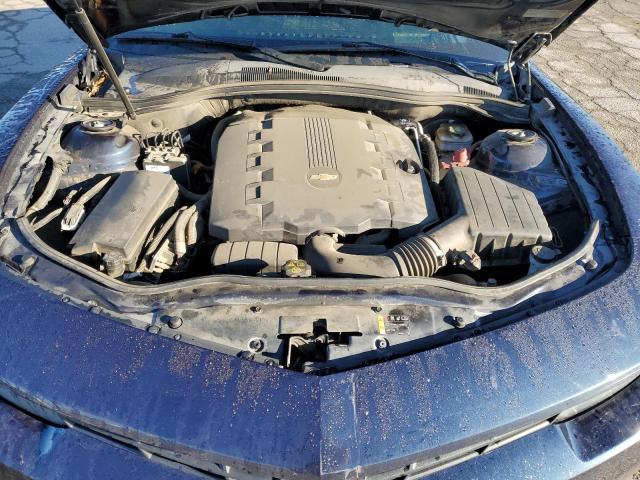 2G1FF1E34F9240046 - 2015 CHEVROLET CAMARO LT BLUE photo 11