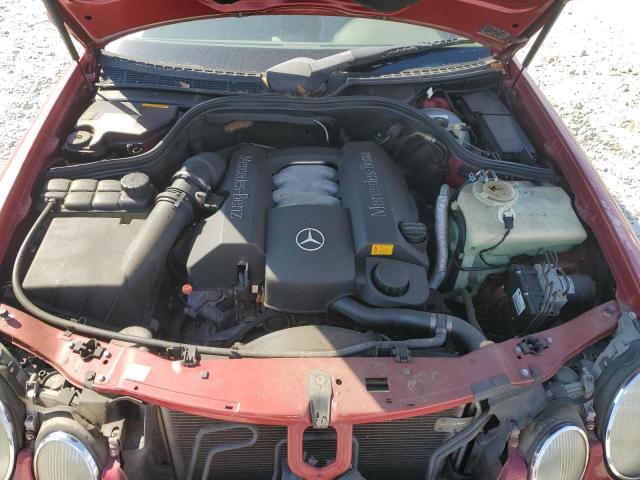 WDBLK65G5XT002673 - 1999 MERCEDES-BENZ CLK 320 RED photo 11