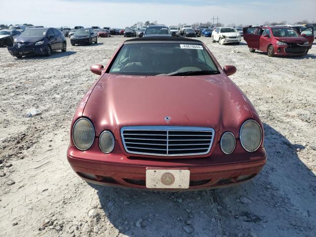 WDBLK65G5XT002673 - 1999 MERCEDES-BENZ CLK 320 RED photo 5