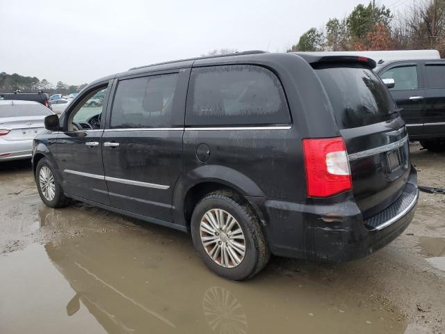 2C4RC1CG0GR239187 - 2016 CHRYSLER TOWN & COU TOURING L BLACK photo 2