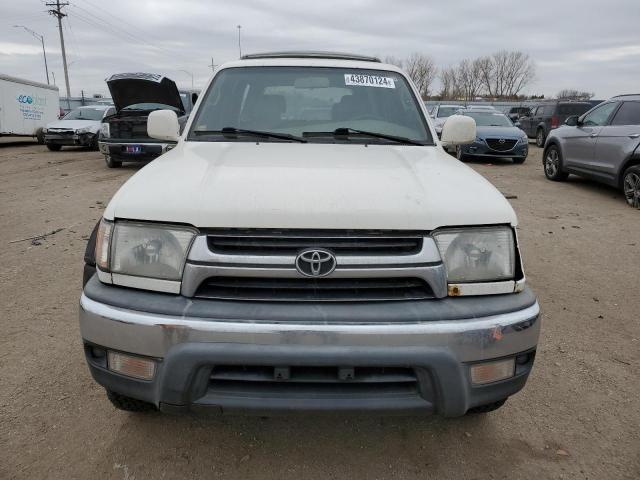 JT3HN86R629069044 - 2002 TOYOTA 4RUNNER SR5 WHITE photo 5