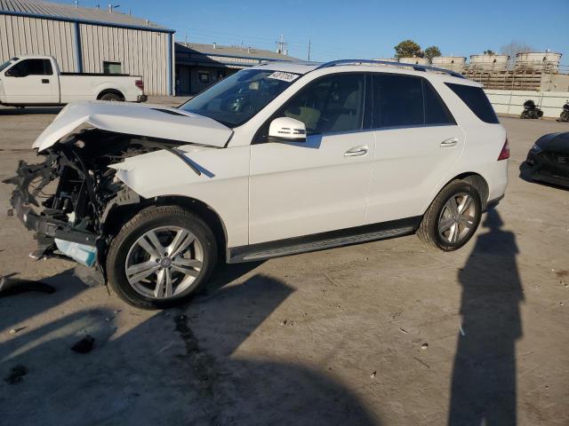 4JGDA5HB5FA618916 - 2015 MERCEDES-BENZ ML 350 4MATIC WHITE photo 1