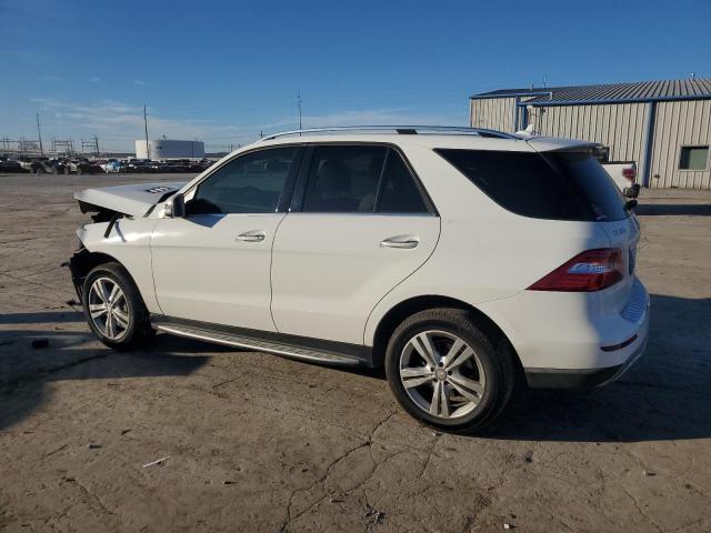 4JGDA5HB5FA618916 - 2015 MERCEDES-BENZ ML 350 4MATIC WHITE photo 2