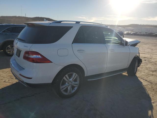 4JGDA5HB5FA618916 - 2015 MERCEDES-BENZ ML 350 4MATIC WHITE photo 3
