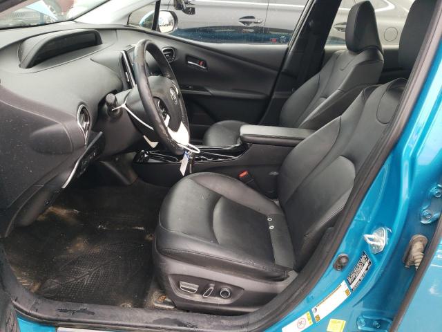 JTDKARFP8H3036592 - 2017 TOYOTA PRIUS PRIM ტურკოუსი ფოტო 7