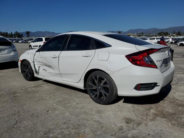 2HGFC2F8XKH583994 - 2019 HONDA CIVIC SPORT WHITE photo 2