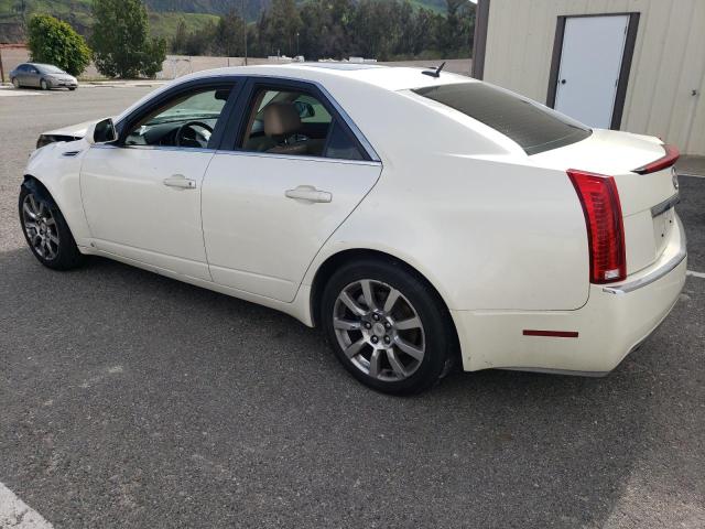 1G6DJ577280191546 - 2008 CADILLAC CTS WHITE photo 2