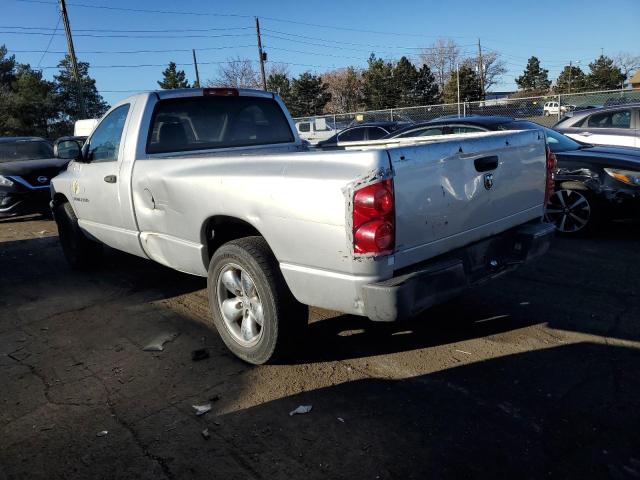 1D7HA16K17J633115 - 2007 DODGE RAM 1500 ST SILVER photo 2