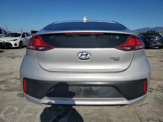 KMHC65LC7HU054510 - 2017 HYUNDAI IONIQ BLUE SILVER photo 6