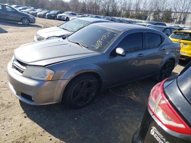 1C3CDZCBXDN740722 - 2013 DODGE AVENGER SXT SILVER photo 1