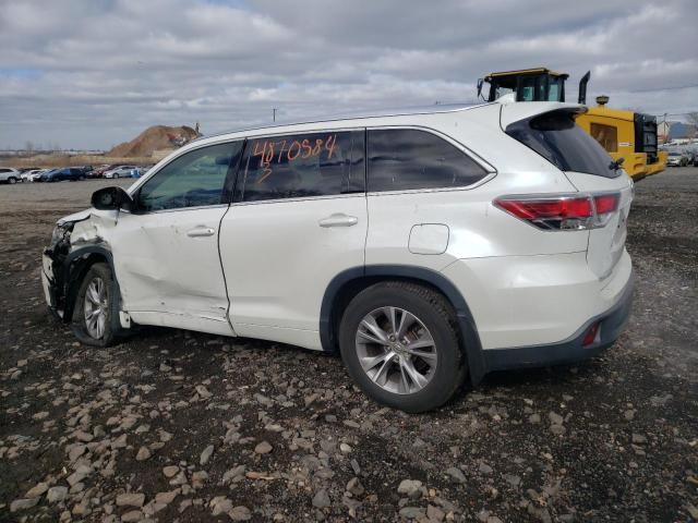 5TDJKRFH8FS137452 - 2015 TOYOTA HIGHLANDER XLE Ağ foto 2