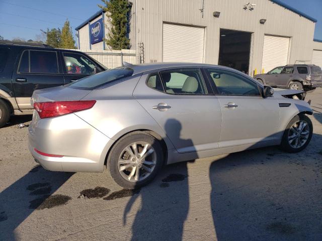 5XXGN4A73DG147162 - 2013 KIA OPTIMA EX SILVER photo 3