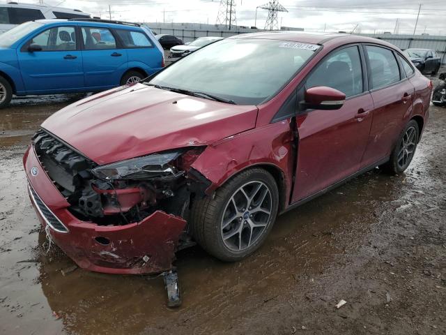 1FADP3H20HL270110 - 2017 FORD FOCUS SEL RED photo 1