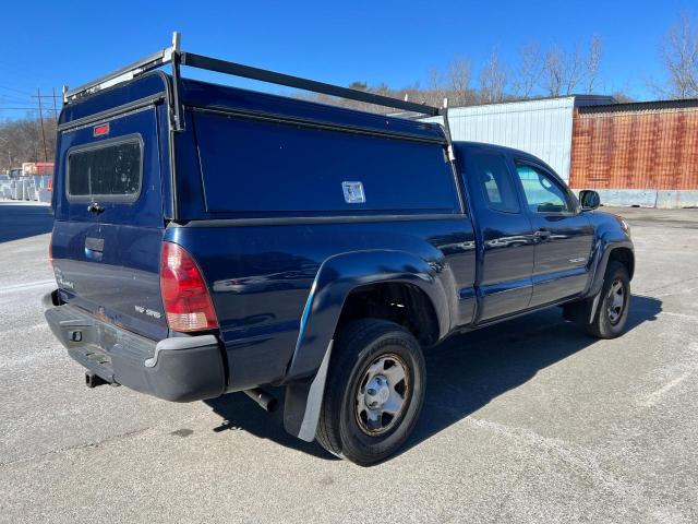 5TEUU42N47Z402488 - 2007 TOYOTA TACOMA ACCESS CAB BLUE photo 4