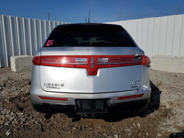 2LMHJ5AT7DBL56505 - 2013 LINCOLN MKT SILVER photo 6