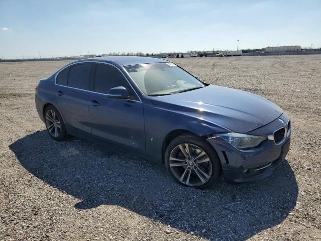 WBA8E1C53JA756447 - 2018 BMW 330E BLUE photo 4