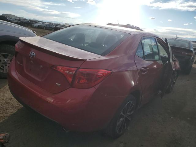 5YFBURHE0KP928997 - 2019 TOYOTA COROLLA L RED photo 3