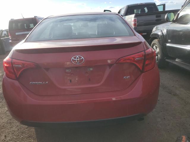 5YFBURHE0KP928997 - 2019 TOYOTA COROLLA L RED photo 6