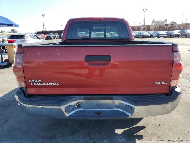 5TETX22N16Z307716 - 2006 TOYOTA TACOMA ACCESS CAB წითელი ფოტო 6