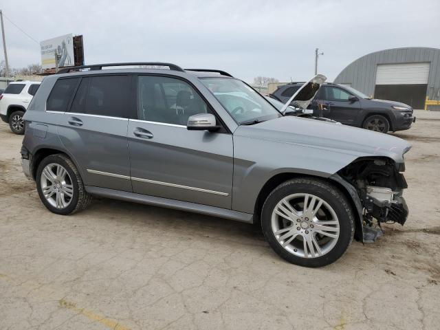 WDCGG8JB3DG114381 - 2013 MERCEDES-BENZ GLK 350 4MATIC GRAY photo 4