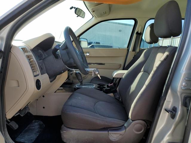 4F2CZ02Z28KM32412 - 2008 MAZDA TRIBUTE I BEIGE photo 7