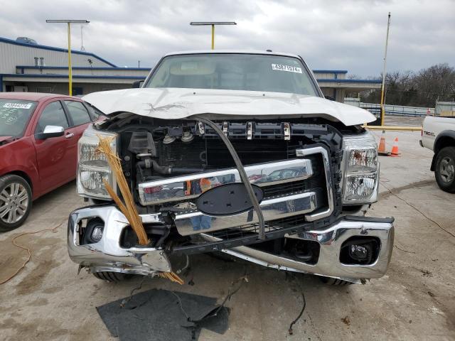 1FT7W2BT1CEA01052 - 2012 FORD F250 SUPER DUTY WHITE photo 5