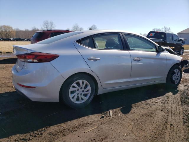 5NPD74LF5JH347445 - 2018 HYUNDAI ELANTRA SE SILVER photo 3