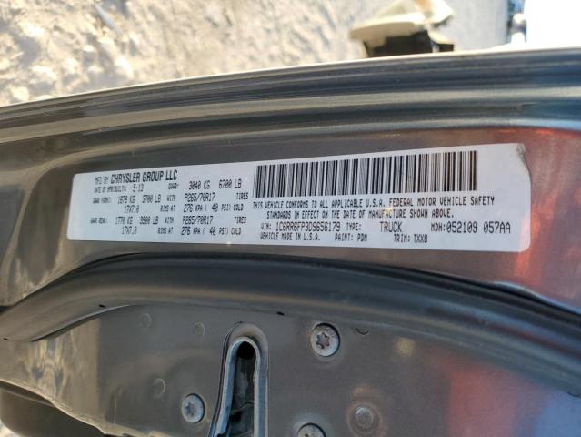 1C6RR6FP3DS656179 - 2013 RAM 1500 ST GRAY photo 12