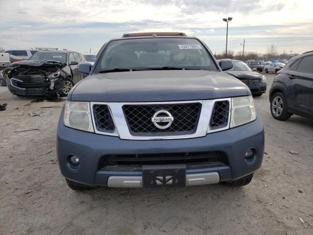 5N1AR18B48C607580 - 2008 NISSAN PATHFINDER S BLUE photo 5