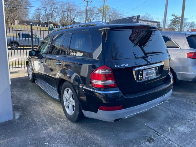 4JGBF71E57A102811 - 2007 MERCEDES-BENZ GL 450 4MATIC BLACK photo 3