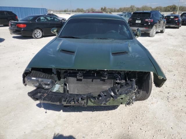 2C3CDZAG8NH233536 - 2022 DODGE CHALLENGER SXT GREEN photo 5