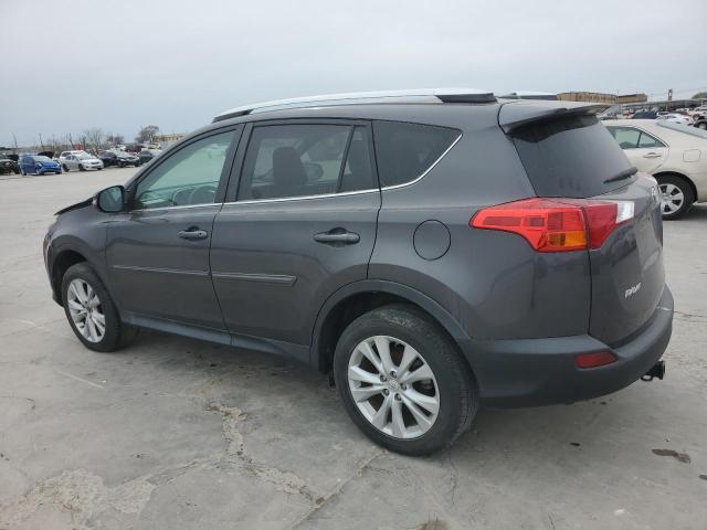 2T3YFREV2FW232498 - 2015 TOYOTA RAV4 LIMITED GRAY photo 2