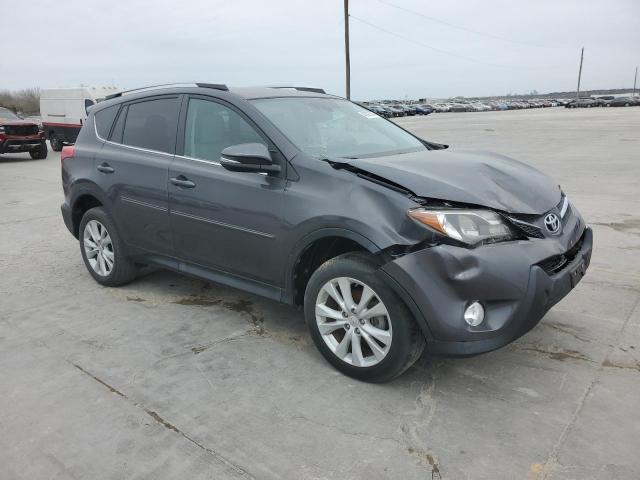 2T3YFREV2FW232498 - 2015 TOYOTA RAV4 LIMITED GRAY photo 4