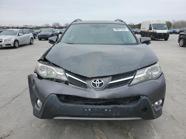 2T3YFREV2FW232498 - 2015 TOYOTA RAV4 LIMITED GRAY photo 5