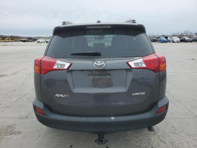 2T3YFREV2FW232498 - 2015 TOYOTA RAV4 LIMITED GRAY photo 6