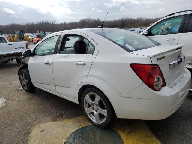 1G1JE5SB1E4190126 - 2014 CHEVROLET SONIC LTZ WHITE photo 2