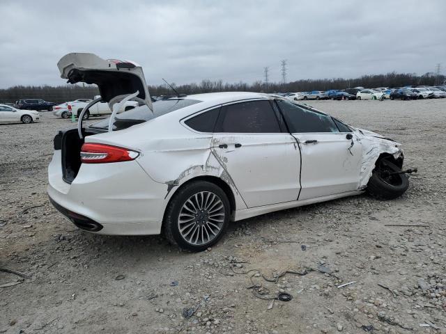 3FA6P0T96HR219871 - 2017 FORD FUSION SE WHITE photo 3