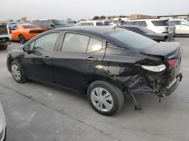 3N1CN8DV4LL915317 - 2020 NISSAN VERSA S BLACK photo 2