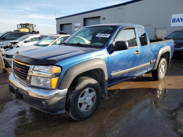 1GTDT196758146104 - 2005 GMC CANYON BLUE photo 1